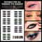 Waterproof Self Adhesive Glitter Eyeliner False Eyelash Stickers For Smoky Cat Eye Makeup 1