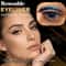 Waterproof Self Adhesive Glitter Eyeliner False Eyelash Stickers For Smoky Cat Eye Makeup 9
