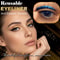 Waterproof Self Adhesive Glitter Eyeliner False Eyelash Stickers For Smoky Cat Eye Makeup 9