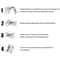 Waterproof Self Adhesive Glitter Eyeliner False Eyelash Stickers For Smoky Cat Eye Makeup 12