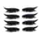 Waterproof Self Adhesive Glitter Eyeliner False Eyelash Stickers For Smoky Cat Eye Makeup 10