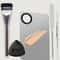 Flawless Blend 5 Piece Makeup Mixing Palette Foundation Spatula Set With Brush And Powder Puff 1