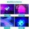 100 LED UV Flashlight Banknote Detector For Currency Verification Pet Stain Scorpion Detection 3