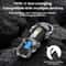 LumaClip Rechargeable LED Keychain Flashlight With 7 Modes For Camping Emergency Work Use 2
