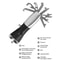 TrailGuard Multi Tool LED Flashlight Emergency Survival Kit 2