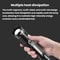 Rechargeable Zoomable LED Flashlight With Side Camping Light Emergency Warning Mode 5