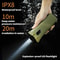 Hand Crank Emergency Flashlight Waterproof Rechargeable LED Torch With Power Bank SOS Alarm 1
