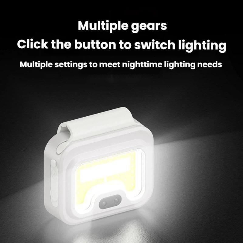 MagnaBeam Rechargeable Magnetic Headlamp LED Work Light For Running Camping Night Fishing 1