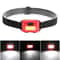 UltraBright Mini COB LED Headlamp 2 Pack Adjustable LED Headlamp For Camping Hiking Hands Free Wor 1