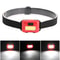 UltraBright Mini COB LED Headlamp 2 Pack Adjustable LED Headlamp For Camping Hiking Hands Free Wor 1