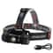 Motion Sensor LED Headlamp Rechargeable Waterproof Head Torch For Fishing Camping Outdoor Work 0