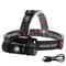 Motion Sensor LED Headlamp Rechargeable Waterproof Head Torch For Fishing Camping Outdoor Work 10