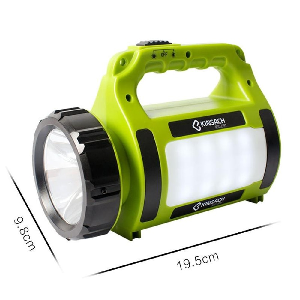 1000LM USB Rechargeable LED Searchlight Power Bank For Camping Emergencies Outdoor Adventures 6