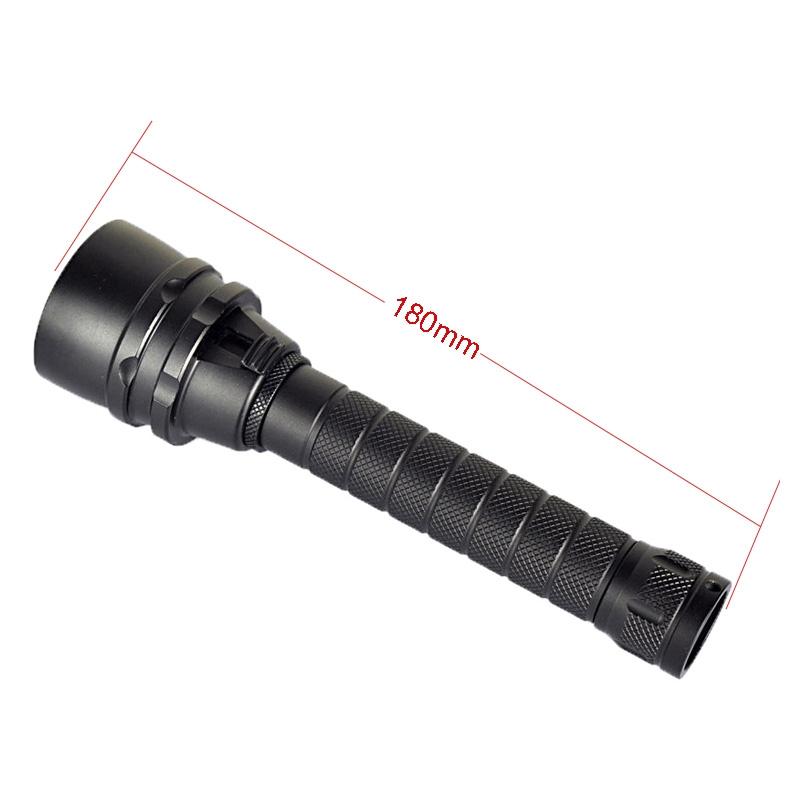 5000LM UV Diving Flashlight 150M Waterproof Purple Light Torch For Diving Leak Detection Outdoor U 2