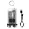 V3 Rechargeable Keychain Flashlight 900LM Mini EDC Torch With UV Light Magnet 6