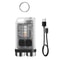 V3 Rechargeable Keychain Flashlight 900LM Mini EDC Torch With UV Light Magnet 6