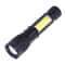Compact USB Rechargeable LED Flashlight Torch Long Lasting Portable Light 1