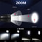 Compact USB Rechargeable LED Flashlight Torch Long Lasting Portable Light 5