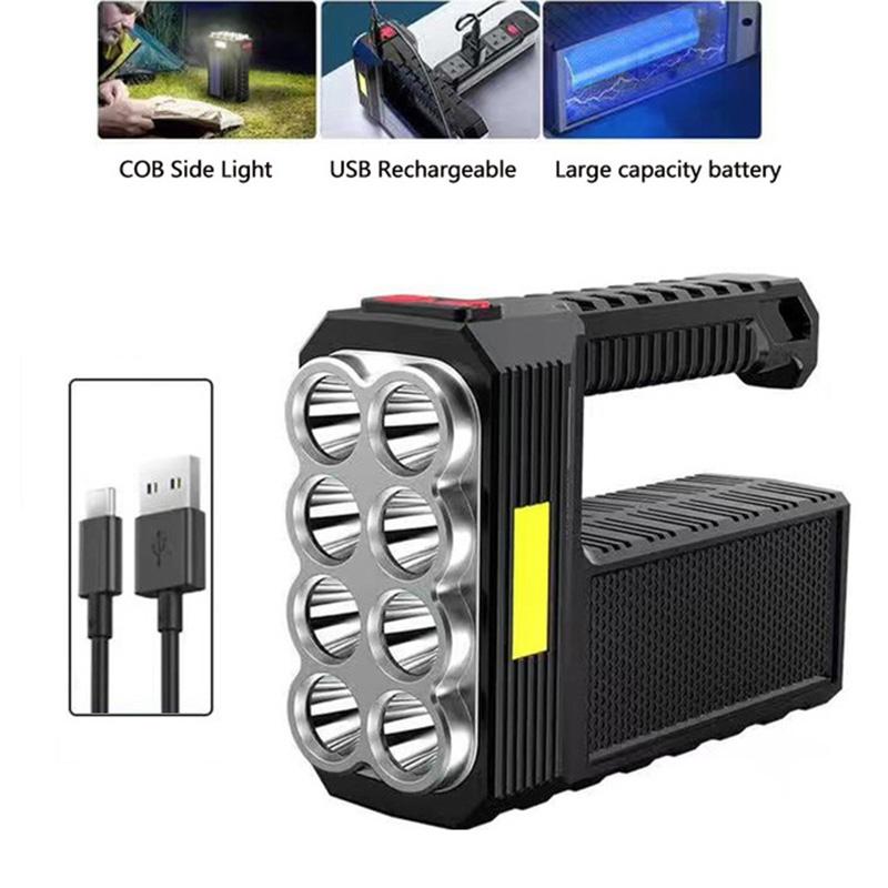 SolarCharge Pro Waterproof LED Camping Lantern Emergency Flashlight 8