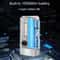V10 Rechargeable Keychain Flashlight 1000LM Mini EDC Torch With UV Light Emergency Alarm 9