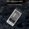 V10 Rechargeable Keychain Flashlight 1000LM Mini EDC Torch With UV Light Emergency Alarm 10