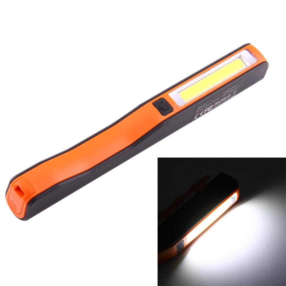 Magnetic LED Work Light Rechargeable Pen Flashlight With COB Inspection Beam 3