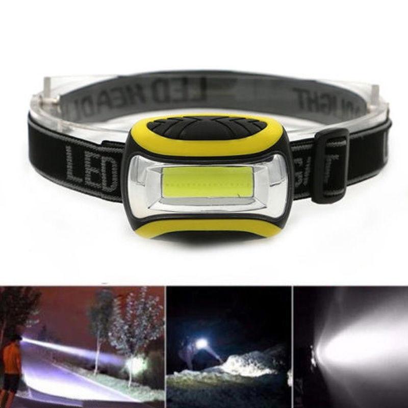 LumiTrail COB LED Headlamp 3 Mode Waterproof Head Torch For Camping Fishing Cycling 0