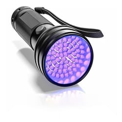 51 led uv flashlight 395nm black light pet urine & stain detector