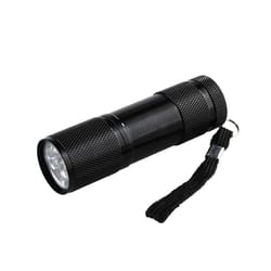 premium portable uv flashlight set 9 led 395nm detection light pen