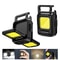Portable Mini COB Keychain Flashlight USB Rechargeable Bright Camping Light 5