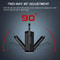 Portable Mini COB Keychain Flashlight USB Rechargeable Bright Camping Light 6