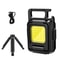 Portable Mini COB Keychain Flashlight USB Rechargeable Bright Camping Light 8