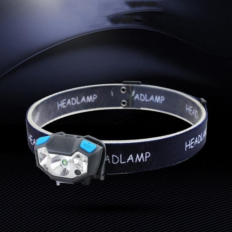 LumiSense USB Rechargeable Motion Sensor Waterproof LED Headlamp For Fishing Outdoor Adventures 3
