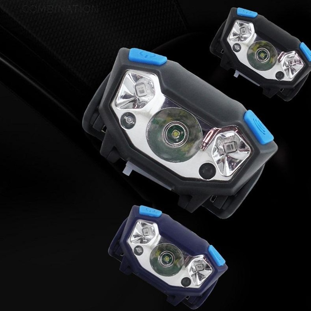 LumiSense USB Rechargeable Motion Sensor Waterproof LED Headlamp For Fishing Outdoor Adventures 5
