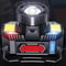 UltraBeam 1000LM LED Headlamp USB Rechargeable Motion Sensor Zoom Flashlight 2