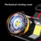 UltraBeam 1000LM LED Headlamp USB Rechargeable Motion Sensor Zoom Flashlight 4