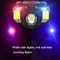 UltraBeam 1000LM LED Headlamp USB Rechargeable Motion Sensor Zoom Flashlight 6
