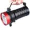 DB18 UltraBeam 18 T6 High Power LED Tactical Flashlight With USB Rechargeable Battery Set 0
