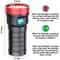 DB18 UltraBeam 18 T6 High Power LED Tactical Flashlight With USB Rechargeable Battery Set 3