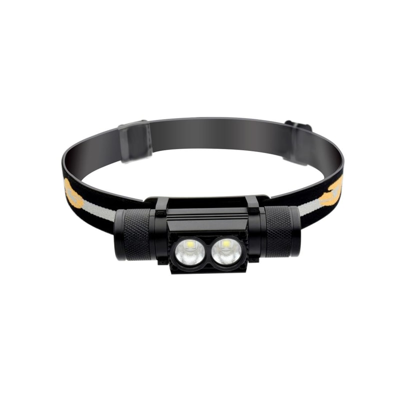 2400LM USB Rechargeable Waterproof LED Headlamp With Adjustable Beam 0