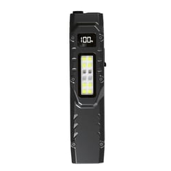 outdoor rechargeable mini tactical edc flashlight with pen clip & multi mode led