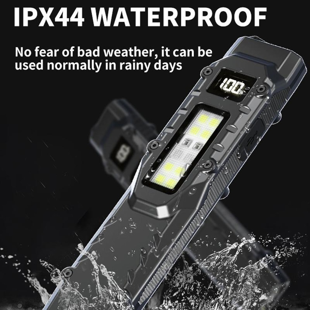 Outdoor Rechargeable Mini Tactical EDC Flashlight With Pen Clip Multi Mode LED 4