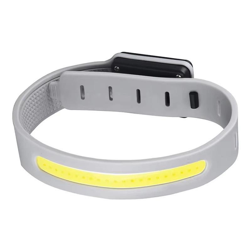 LumiGuard USB Rechargeable LED Running Armband Safety Light For Night Running Cycling Walking 8