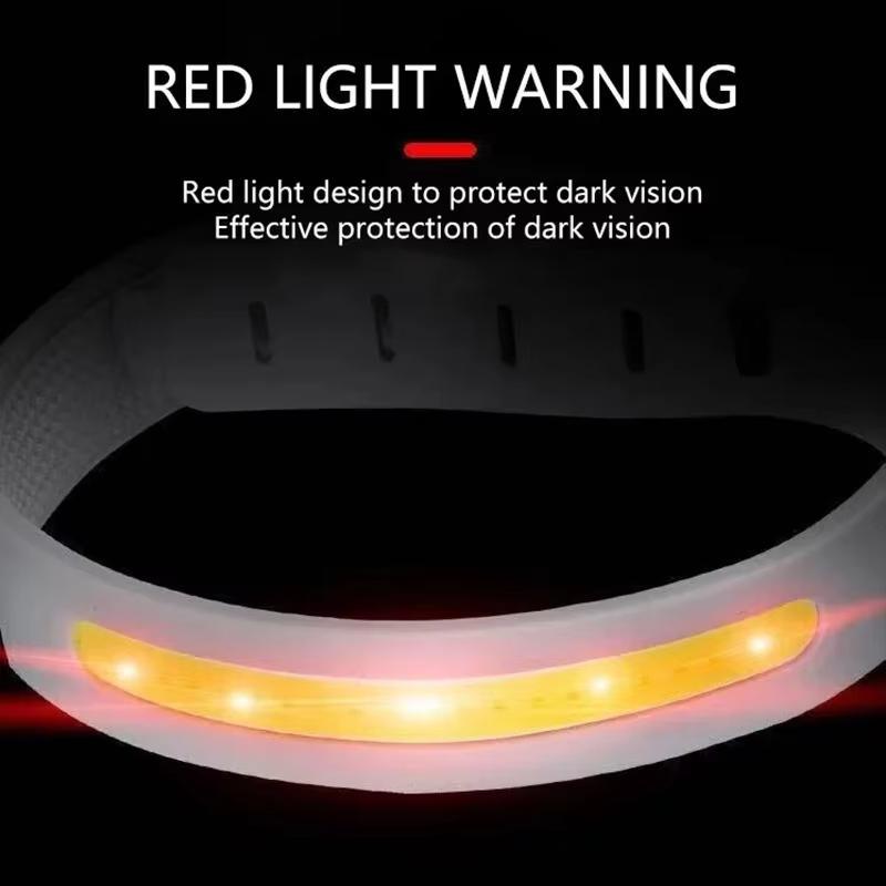 LumiGuard USB Rechargeable LED Running Armband Safety Light For Night Running Cycling Walking 2