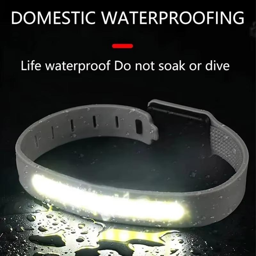 LumiGuard USB Rechargeable LED Running Armband Safety Light For Night Running Cycling Walking 3