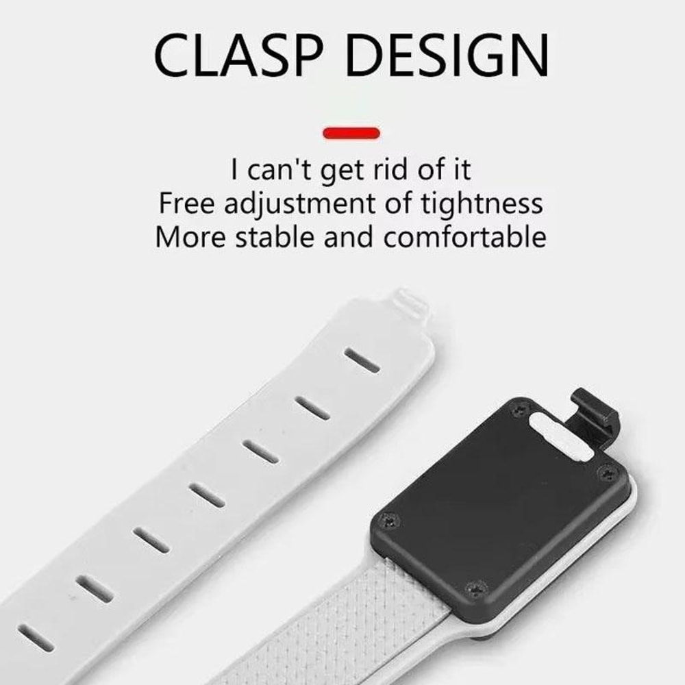 LumiGuard USB Rechargeable LED Running Armband Safety Light For Night Running Cycling Walking 6
