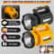 E SMARTER Rechargeable RGB Cycling Searchlight 1700LM Outdoor LED Spotlight With Type C Charging 1