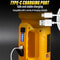E SMARTER Rechargeable RGB Cycling Searchlight 1700LM Outdoor LED Spotlight With Type C Charging 4