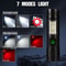 CY011 LED Mini Flashlight With Side Light Waterproof Rechargeable 5