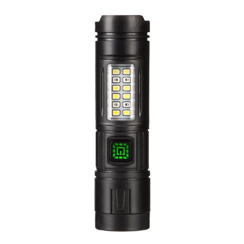 CY011 LED Mini Flashlight With Side Light Waterproof Rechargeable 0